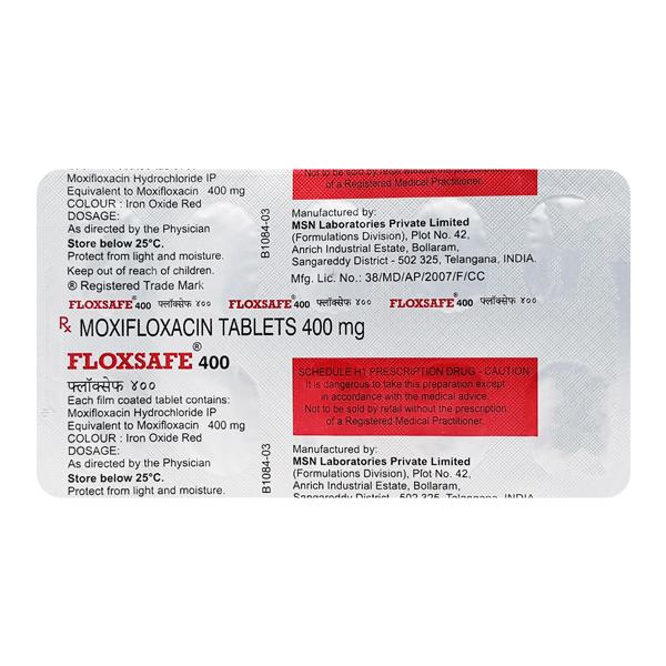 Floxsafe 400mg Tablet 10'S