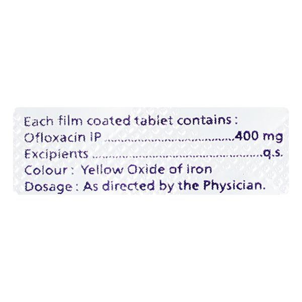 OFLOWIN 400mg Tablet 10's