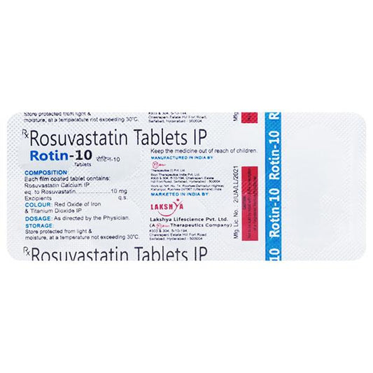 Rotin 10mg Tablet 10'S