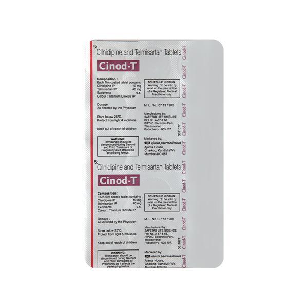 Cinod T Tablet 15's