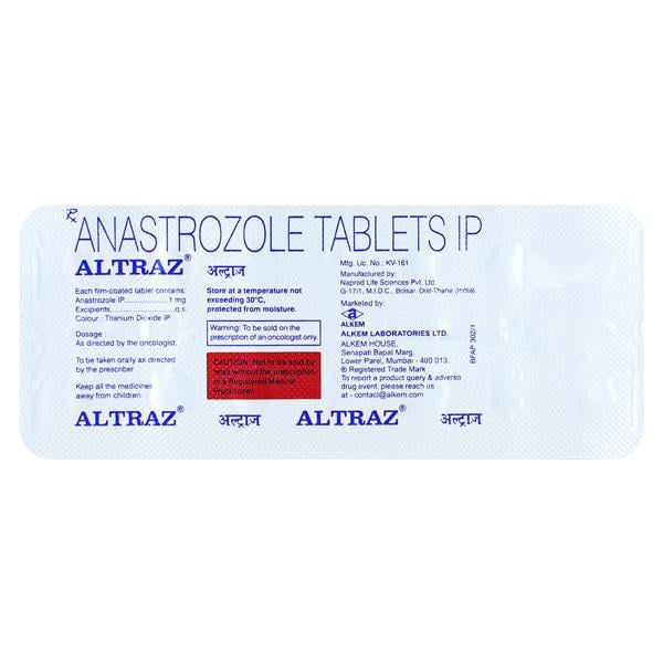 Altraz 1mg Tablet 14'S