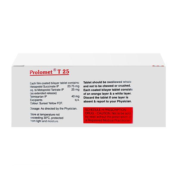 PROLOMET T 25 Tablet 10's