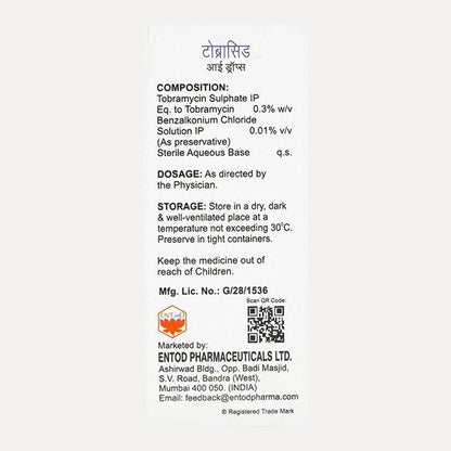 Tobracid Eye Drops 5ml