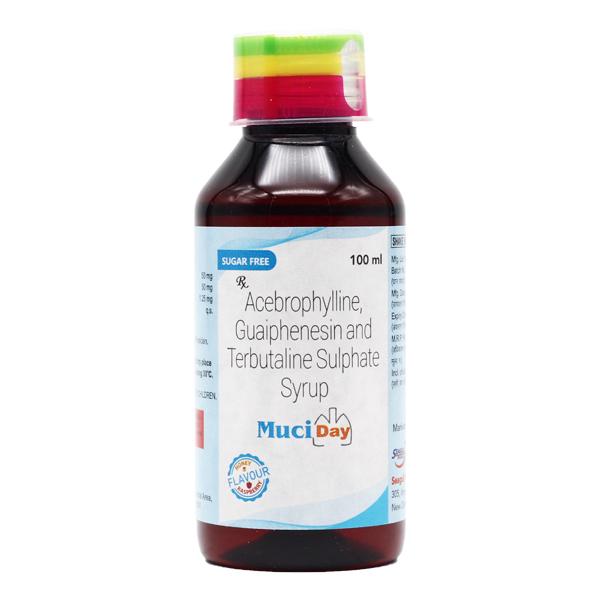 MUCIDAY SUGAR FREE HONEY RASPBERRY FLAVOUR Syrup 100ml