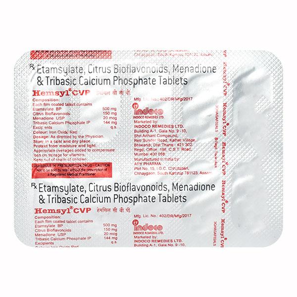 Hemsyl Cvp Tablet 10'S