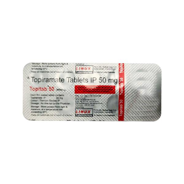 Topitab 50mg Tablet 10'S