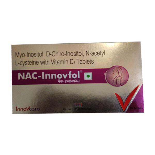 NAC INNOVFOL Tablet 10's - Global Surgicals