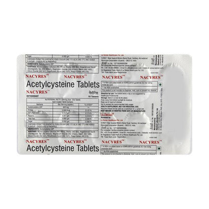 Nacyres 600mg Tablet 10'S - Global Surgicals