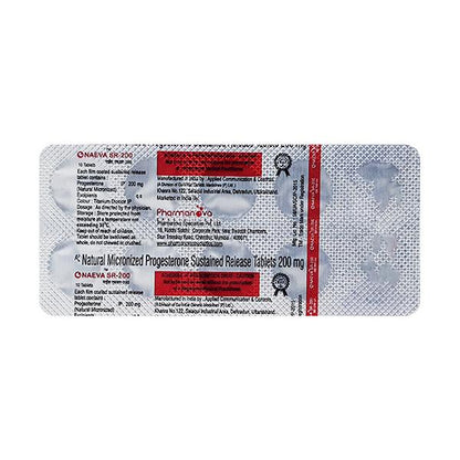 NAEVA SR 200mg Tablet 10's - Global Surgicals