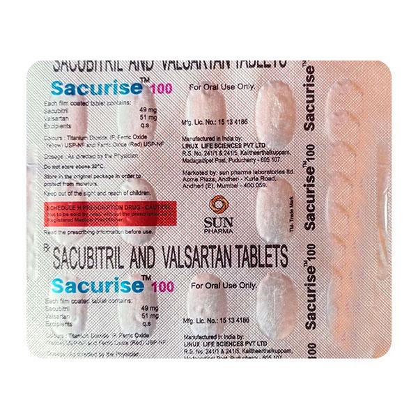 SACURISE 100 Tablet 14's
