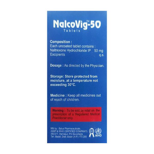 NALCOVIG 50 Tablet 10's - Global Surgicals