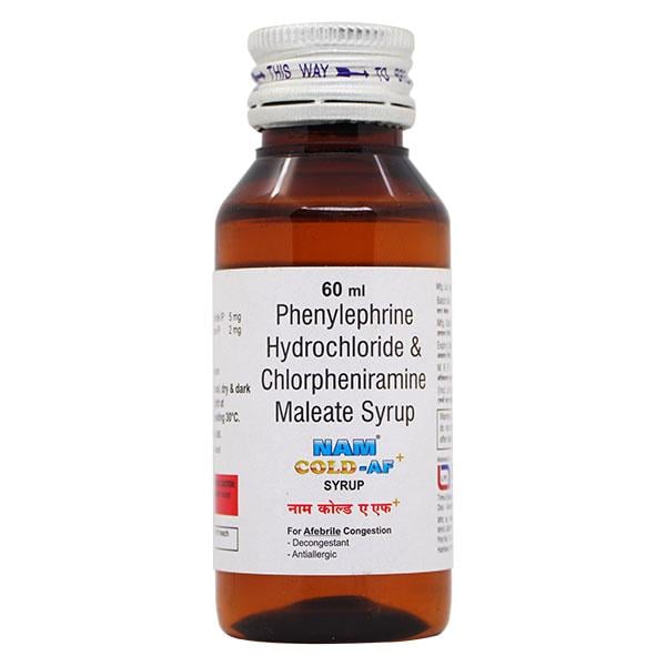 NAM Cold AF Syrup 60ml - Global Surgicals