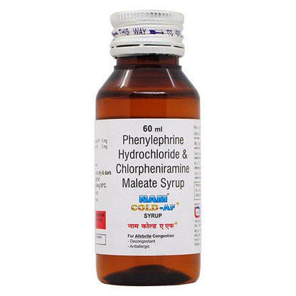 NAM Cold AF Syrup 60ml - Global Surgicals