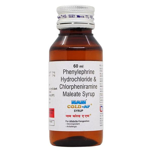 NAM Cold AF Syrup 60ml - Global Surgicals