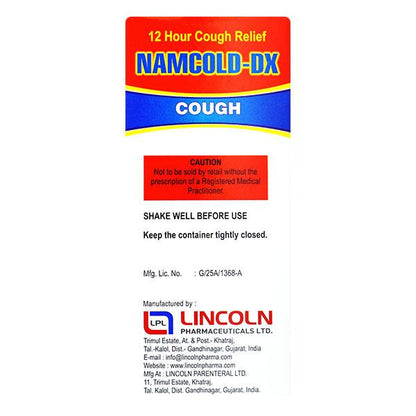 NAM Cold DX Syrup 100ml - Global Surgicals