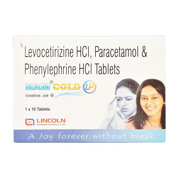 Nam Cold Lp Tablet 10's - Global Surgicals
