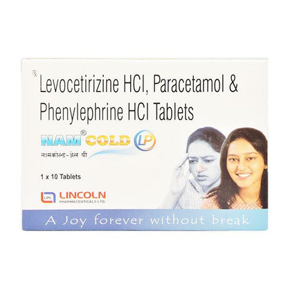 Nam Cold Lp Tablet 10's - Global Surgicals