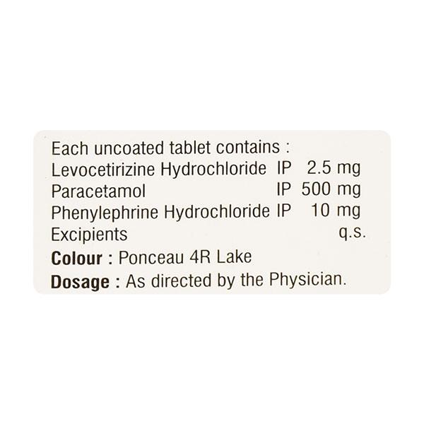 Nam Cold Lp Tablet 10's - Global Surgicals