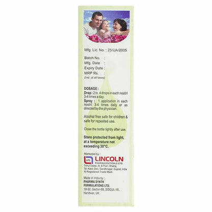Nam Cold NS Nasal Drops 10ml - Global Surgicals
