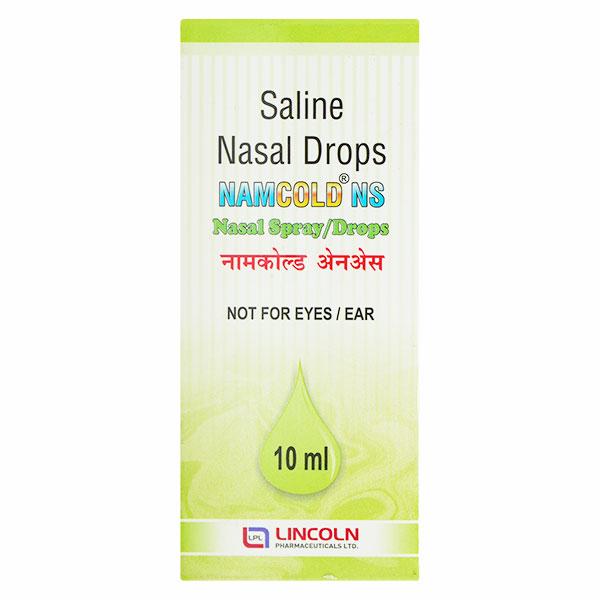 Nam Cold NS Nasal Drops 10ml - Global Surgicals