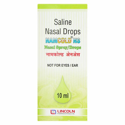 Nam Cold NS Nasal Drops 10ml - Global Surgicals