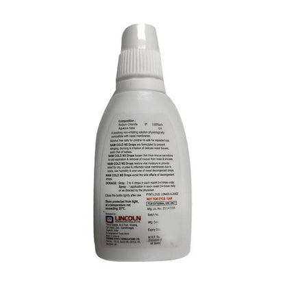 NAM COLD NS Nasal Drops 20ml - Global Surgicals