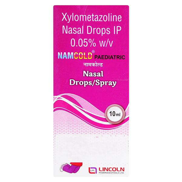 NAM Cold Pead 0.05% Nasal Drops 10ml - Global Surgicals