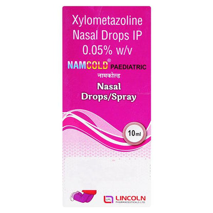 NAM Cold Pead 0.05% Nasal Drops 10ml - Global Surgicals