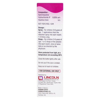 NAM Cold Pead 0.05% Nasal Drops 10ml - Global Surgicals