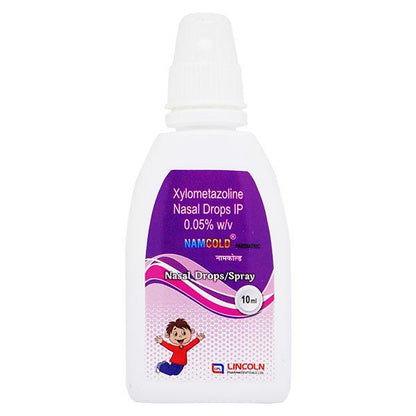 NAM Cold Pead 0.05% Nasal Drops 10ml - Global Surgicals