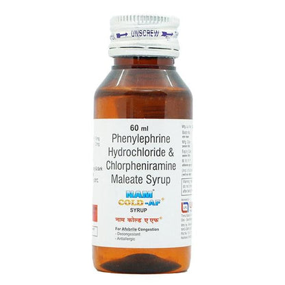 NAM Cold Z Forte Syrup 60ml - Global Surgicals
