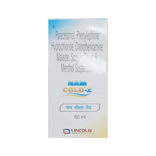 NAM COLD Z Suspension 60ml - Global Surgicals