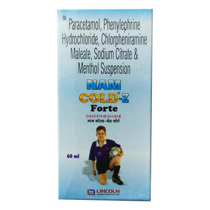 NAM Cold Z Syrup 60ml - Global Surgicals