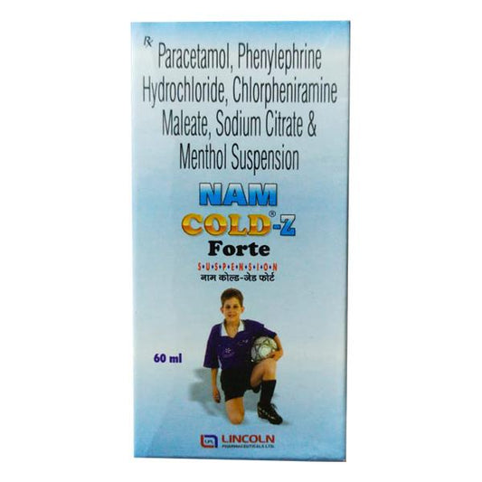 NAM Cold Z Syrup 60ml - Global Surgicals