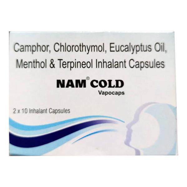 NAMCOLD Vapocap 10's - Global Surgicals