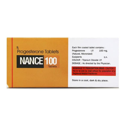NANCE 100mg Tablet 10's - Global Surgicals