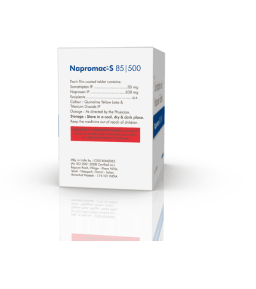 Napromac-S 85/500 Tablets - Global Surgicals
