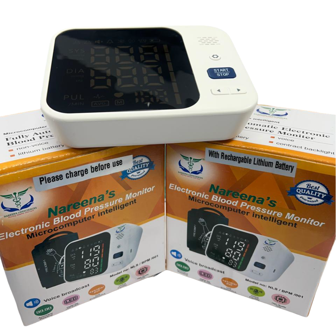 Nareena's Rechargable BP Monitor