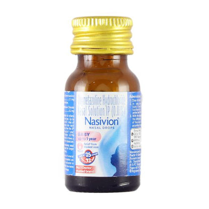 NASIVION BABY Nasal Drops 10ml - Global Surgicals