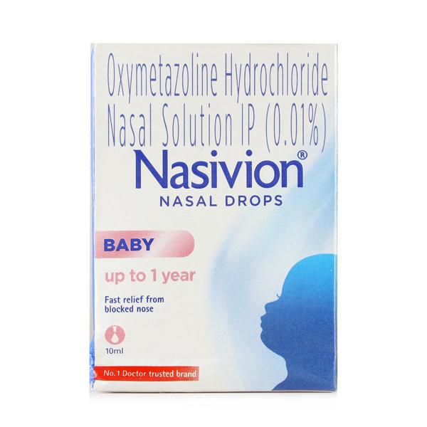 NASIVION BABY Nasal Drops 10ml - Global Surgicals