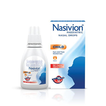 NASIVION CHILD Nasal Drops 10ml - Global Surgicals
