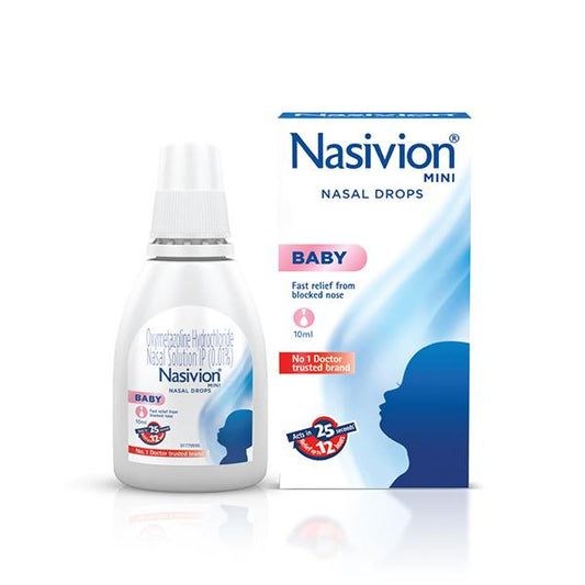 Nasivion Mini Baby Drops 10ml - Global Surgicals