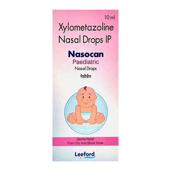 NASOCAN PAEDIATRIC Nasal Drops 10ml - Global Surgicals
