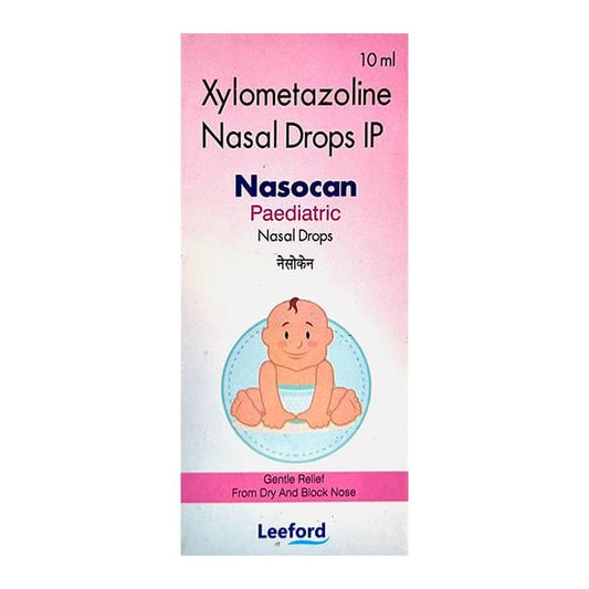 NASOCAN PAEDIATRIC Nasal Drops 10ml - Global Surgicals