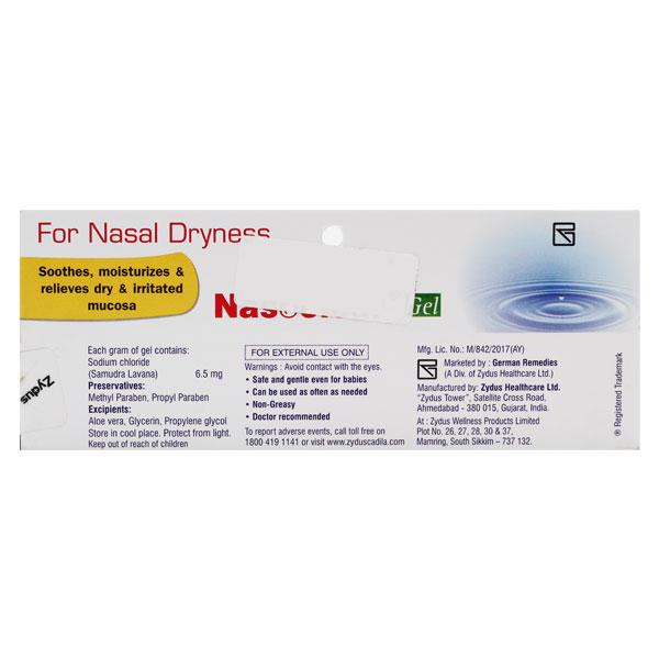 Nasoclear Aloe Gel 15gm - Global Surgicals