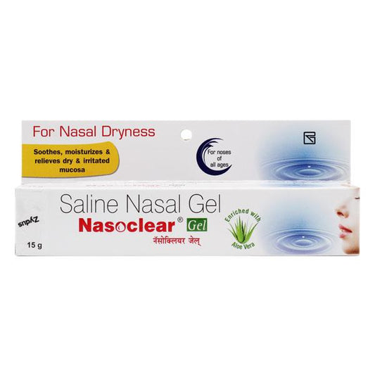 Nasoclear Aloe Gel 15gm - Global Surgicals
