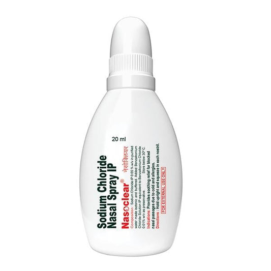Nasoclear Nasal Spray 20ml - Global Surgicals