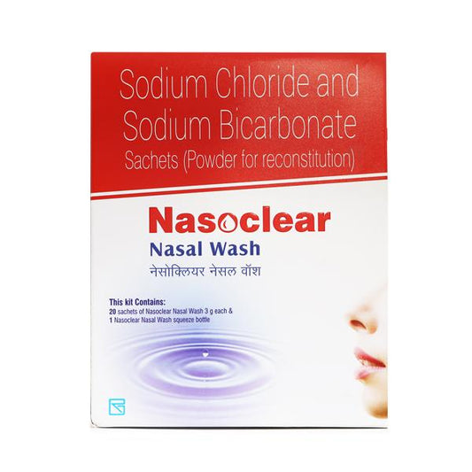 NASOCLEAR NASAL WASH (20x3g) Kit 1's - Global Surgicals
