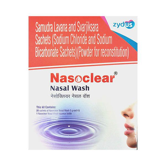 NASOCLEAR NASAL WASH (20X5G) Kit 1's - Global Surgicals