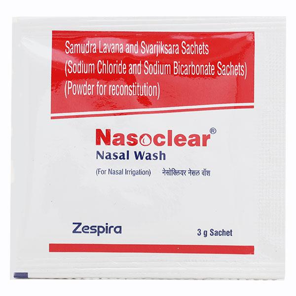 NASOCLEAR Nasal Wash 3gm - Global Surgicals